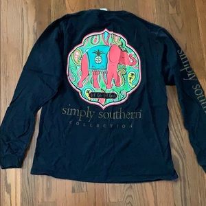 Long sleeve Simply Southern tee